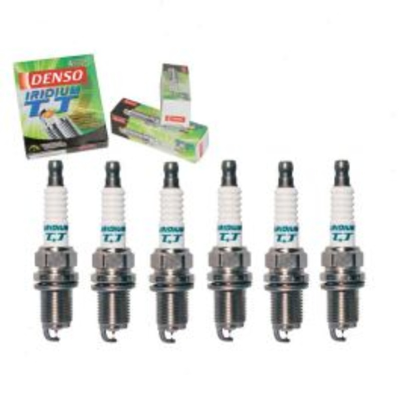 6 pc DENSO Iridium TT Spark Plugs for 2007-2009 Hyundai Santa Fe 2.7L V6