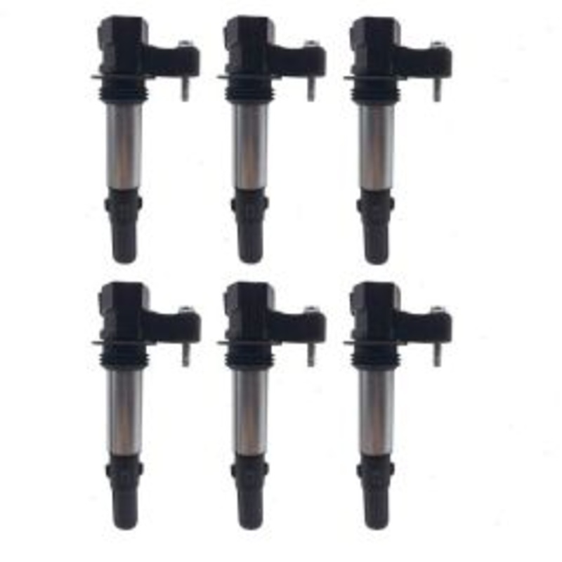 6 pc Hitachi Ignition Coils for 2004-2006 Cadillac SRX 3.6L V6