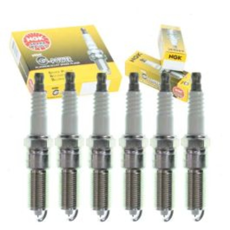 6 pc NGK G-Power 5017 LZTR4AGP Spark Plugs