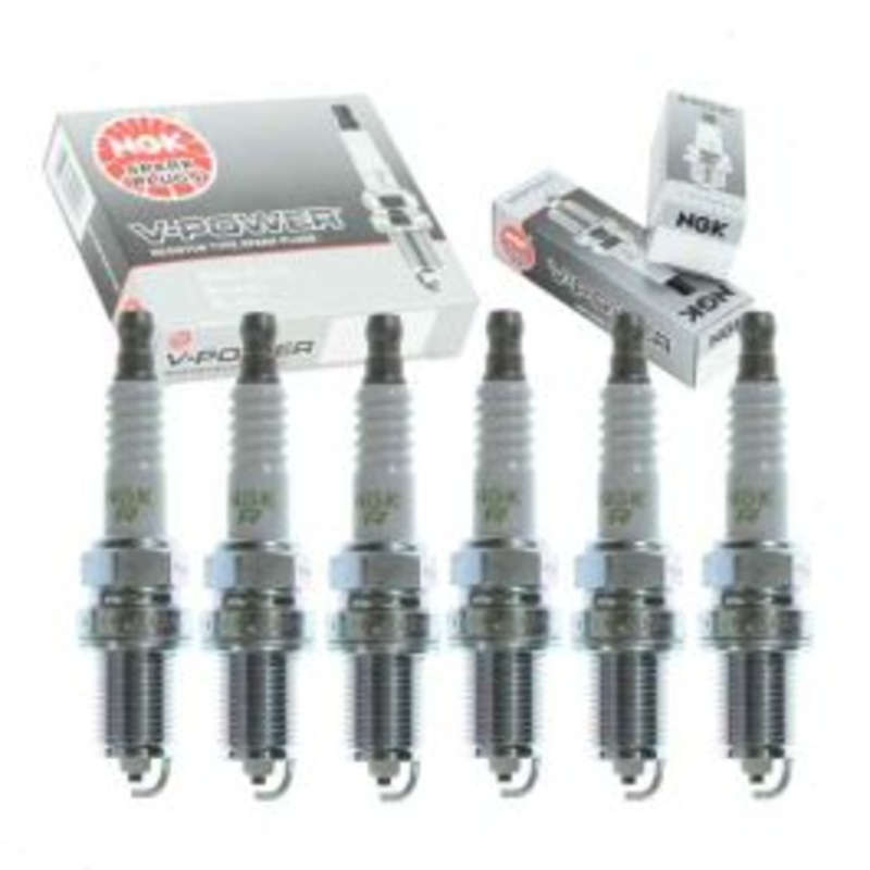6 pc NGK V-Power Spark Plugs for 1989-1992 Toyota Cressida 3.0L L6