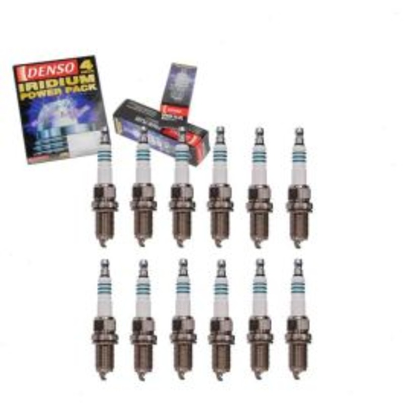12 pc DENSO Iridium Power Spark Plugs for 2001-2004 Chevrolet Tracker 2.5L V6