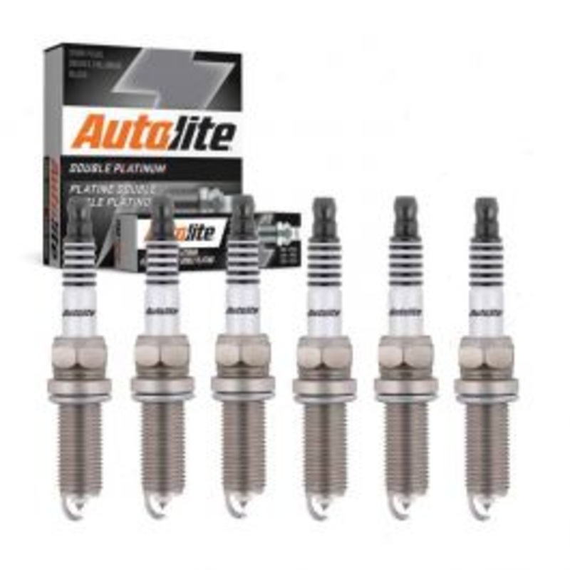 6 pc Autolite Double Platinum Spark Plug for 2012-2015 Honda Crosstour 3.5L