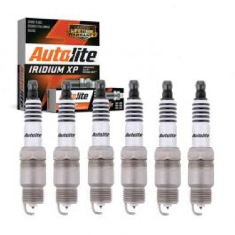 6 pc Autolite Iridium XP Spark Plug for 1990-1992 Pontiac Trans Sport 3.1L