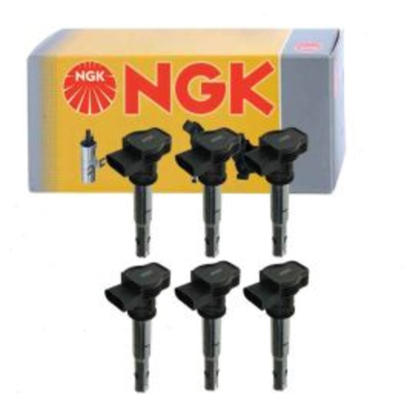 6 pc NGK 48978 U5015 Ignition Coils