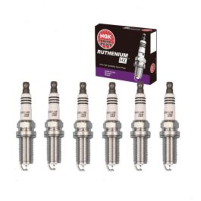 6 pc NGK Ruthenium HX Spark Plugs for 2006-2008 Infiniti M35 3.5L V6
