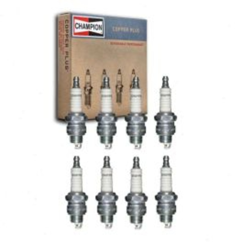 8 pc Champion Copper Plus Spark Plugs for 1960 Dodge Matador 6.3L V8