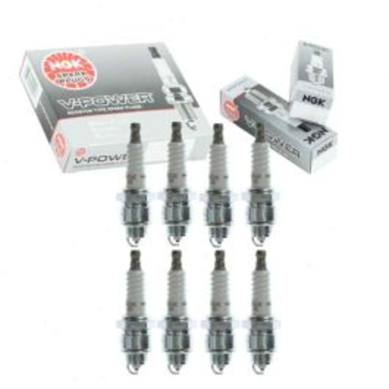 8 pc NGK V-Power Spark Plugs for 1967-1969 Pontiac Catalina 6.6L V8