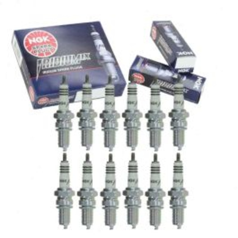 12 pc NGK Iridium IX Spark Plugs for 1997-2000 Lamborghini Diablo 5.7L V12