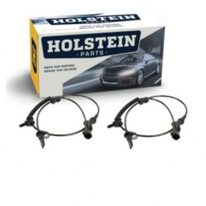 2 pc Holstein Rear Right ABS Wheel Speed Sensors for 2014-2016 Ford Flex