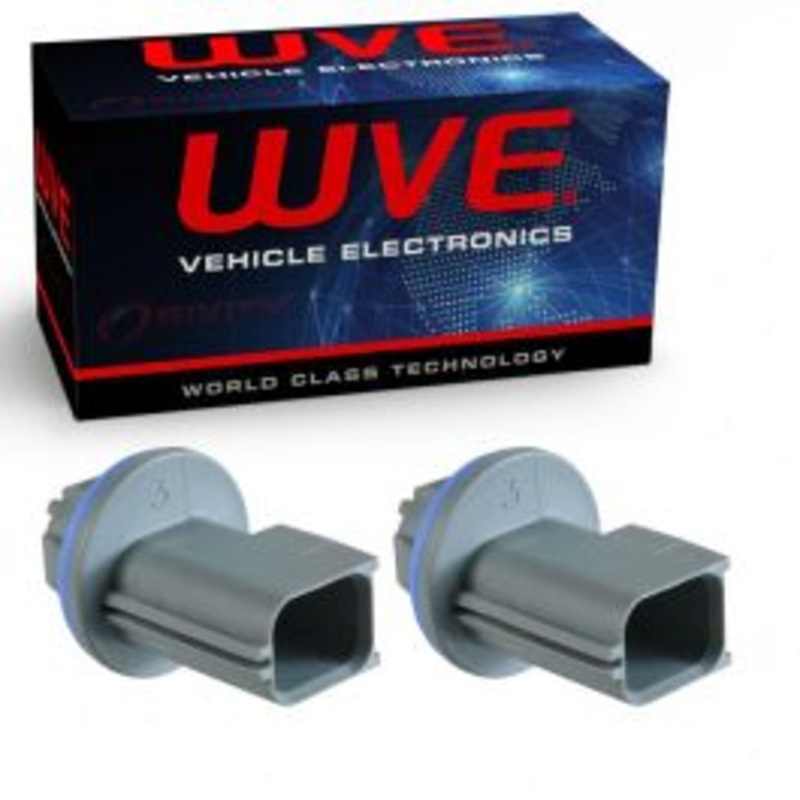 2 pc Wells WVE Back Up Light Sockets for 2007-2010 Mercury Mountaineer