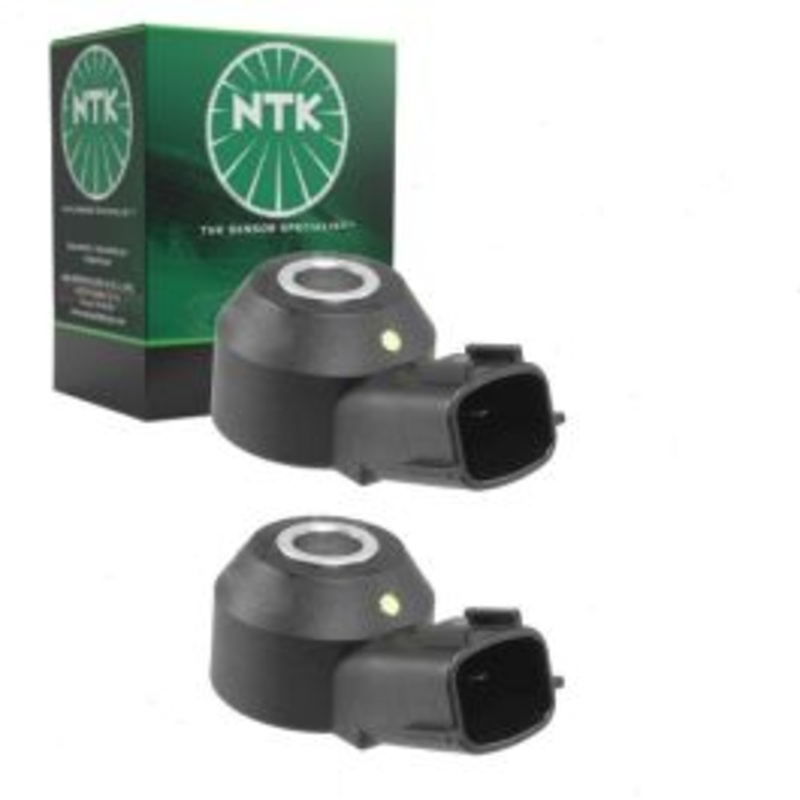 2 pc NTK Ignition Knock Detonation Sensors for 2004 INFINITI FX45 4.5L V8