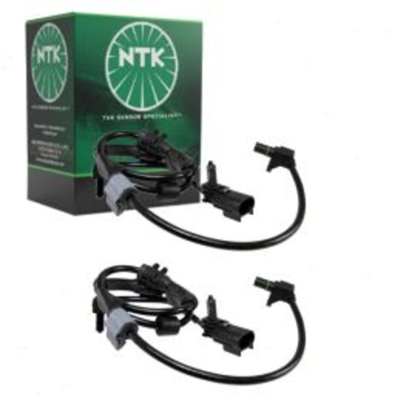 2 pc NTK Front ABS Wheel Speed Sensors for 2003-2008 Isuzu Ascender