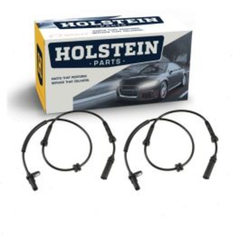 2 pc Holstein Front ABS Wheel Speed Sensors for 2013-2016 BMW 328i xDrive