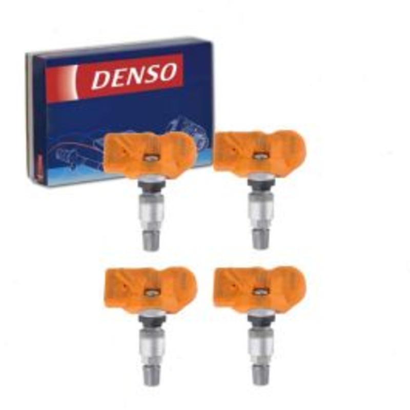 4 pc DENSO Tire Pressure Monitoring System Sensors for 2012 BMW 650i xDrive