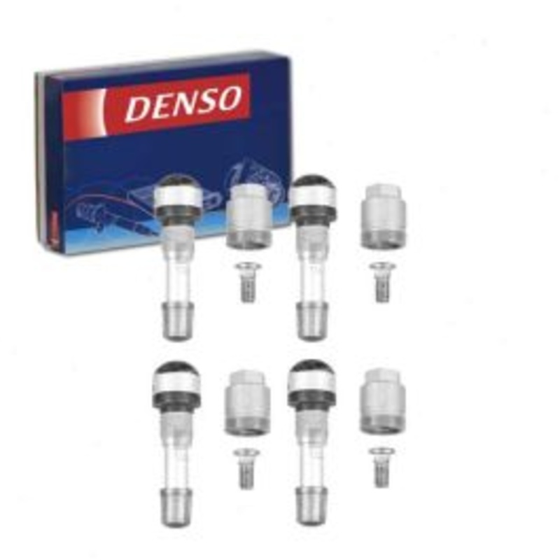 4 pc DENSO TPMS Sensor Service Kits for 2004-2013 Maserati Quattroporte