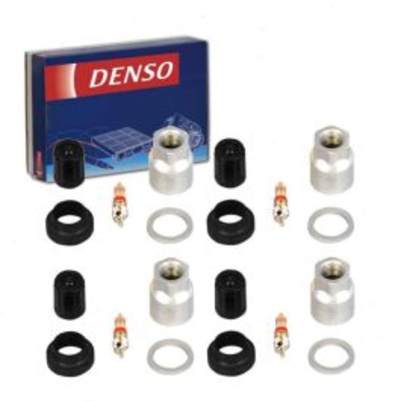 4 pc DENSO TPMS Sensor Service Kits for 2011-2014 Nissan Juke