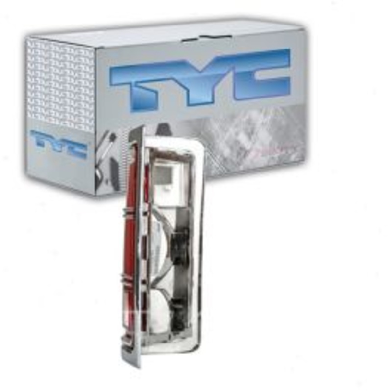 TYC Left Tail Light Assembly for 1981-1989 Dodge W350