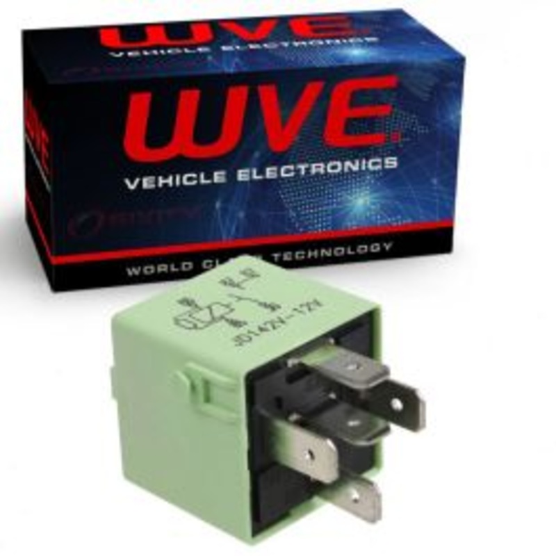 Wells WVE Accessory Power Relay for 1987-2010 BMW 135i 325i 325is 325iX 335d 525i 525xi 528i 528i xDrive 528xi 530
