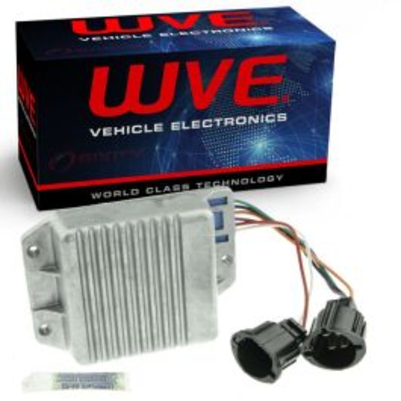 Wells WVE Ignition Control Module for 1975-1989 Ford Aerostar B-100 B-150 Bronco Custom 500 E-100 Eco E-100 Econoline 1.6L 2.0L 2.3L 2.8L 3.3L 3.8L 4.1L 4.2L 4.9L 5.0L 5.8L 5.9L 6.4L 6.6L 7.5L L4 L6 V6 V8