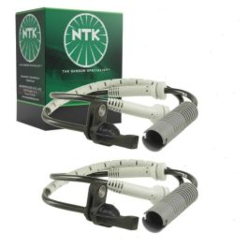 2 pc NTK Front ABS Wheel Speed Sensors for 2009-2011 BMW 335d
