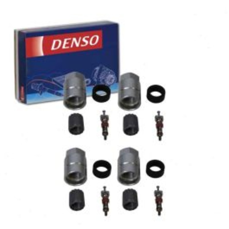 4 pc DENSO TPMS Sensor Service Kits for 2006-2007 Mitsubishi Eclipse