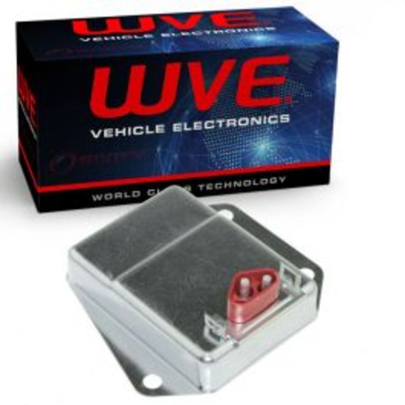 Wells WVE Voltage Regulator for 1969-1991 Dodge 400 600 A100 A100 Pickup A100 Truck A108 Van Aries Aspen B1 B100 1.6L 1.7L 2.2L 2.5L 2.6L 3.0L 3.9L 5.2L 5.9L L4 L6 V6 V8