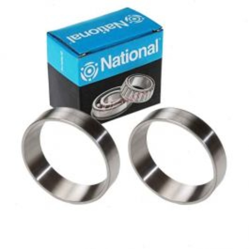 2 pc National Rear Inner Wheel Bearing Races for 1966-1968 Fargo D210 Pickup