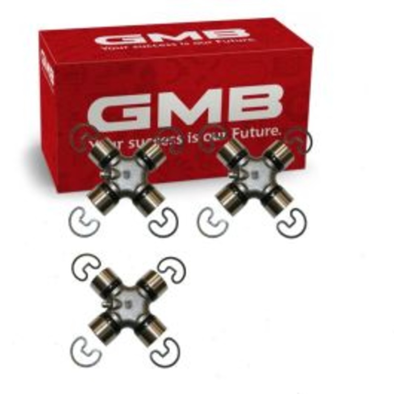 3 pc GMB Rear Shaft All Universal Joints for 2001-2012 Ford Escape