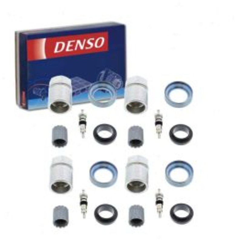 4 pc DENSO TPMS Sensor Service Kits for 2011-2013 Nissan Frontier