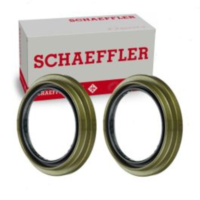 2 pc Schaeffler Front Wheel Seals for 2004-2005 Ford E-350 Club Wagon