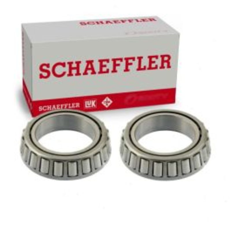 2 pc Schaeffler Rear Axle Shaft Bearings for 1974 Aston Martin Vantage