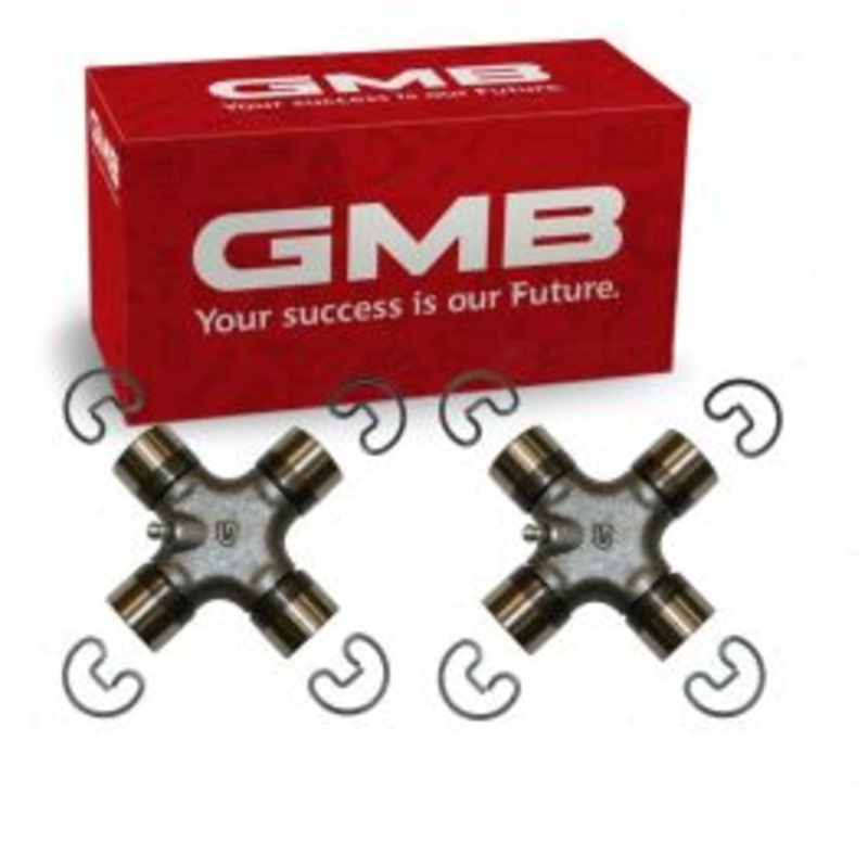 2 pc GMB Rear Shaft All Universal Joints for 2003-2005 Lincoln Aviator