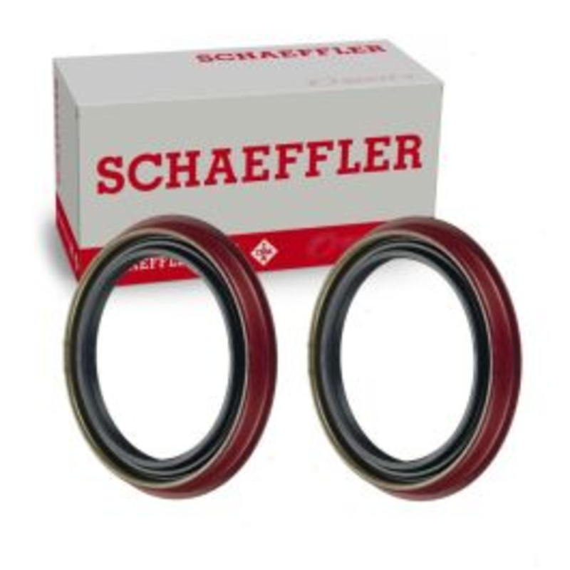 2 pc Schaeffler Front Wheel Seals for 1987-1988 Chevrolet R30