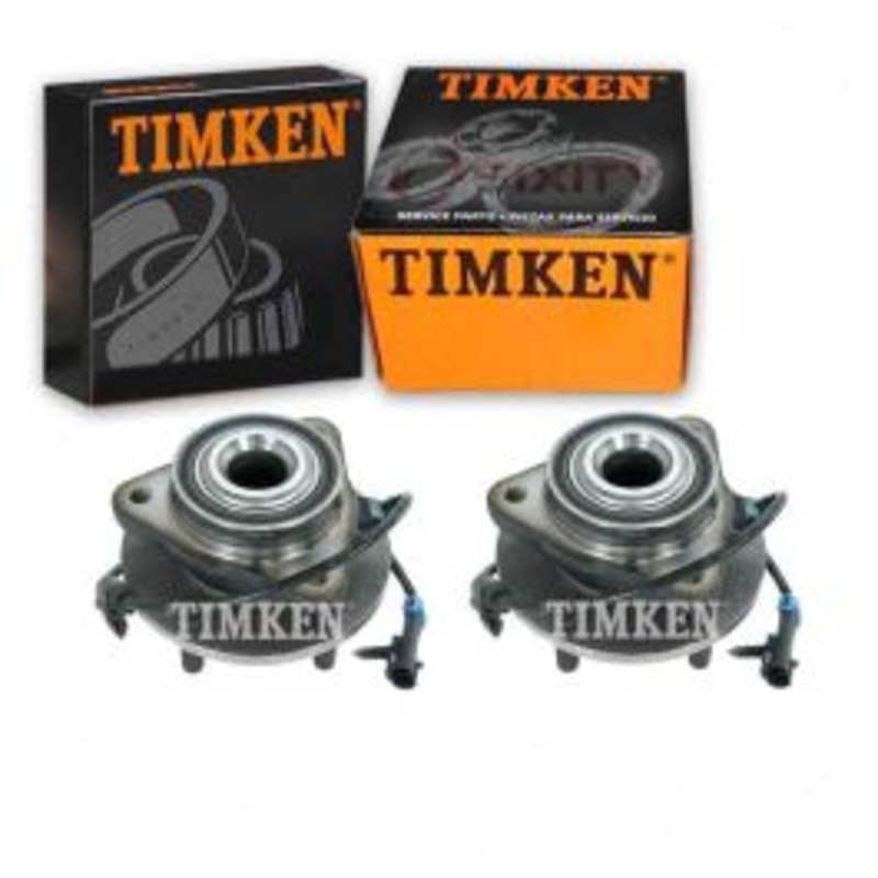 2 pc Timken Front Wheel Bearing Hub Assemblys for 1998-2001 GMC Jimmy