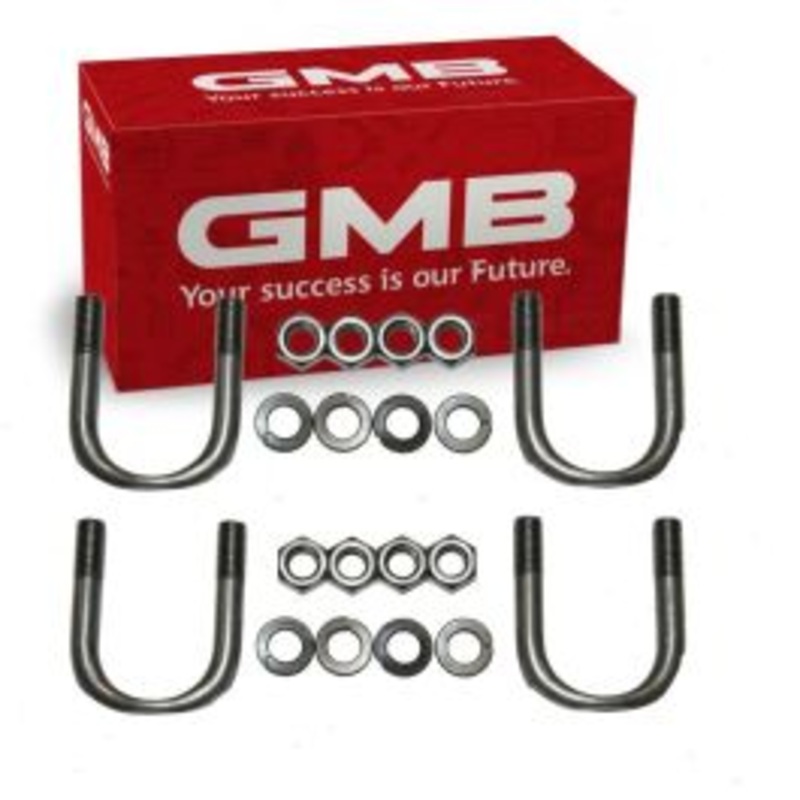 2 pc GMB Rear Shaft All Universal Joint U-Bolt Kit for 1956 Ford Customline