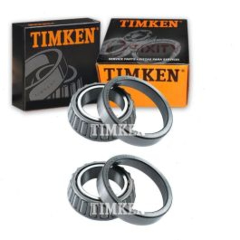 2 pc Timken Rear Differential Bearing Sets for 1963 Mercury Meteor