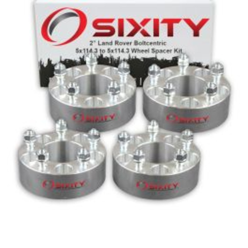 Sixity 4 pc 2" Thick Wheel Spacers - Land Rover Freelander - 5x114.3mm