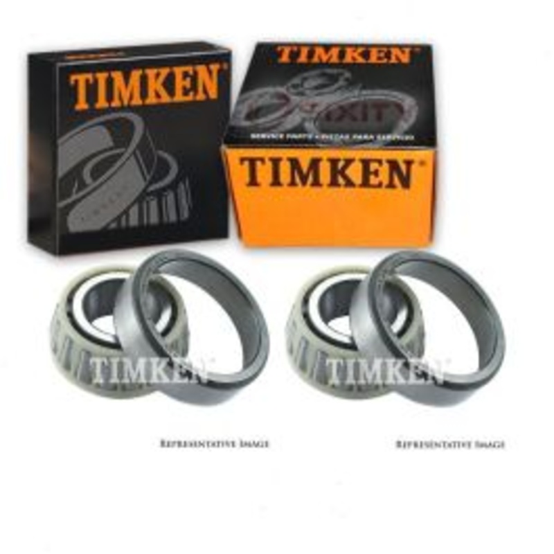 2 pc Timken Front Outer Wheel Bearing and Race Sets for 1982-1983 Chevrolet Malibu
