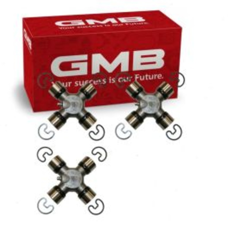 3 pc GMB Rear Shaft All Universal Joints for 2000-2002 Dodge Ram 2500
