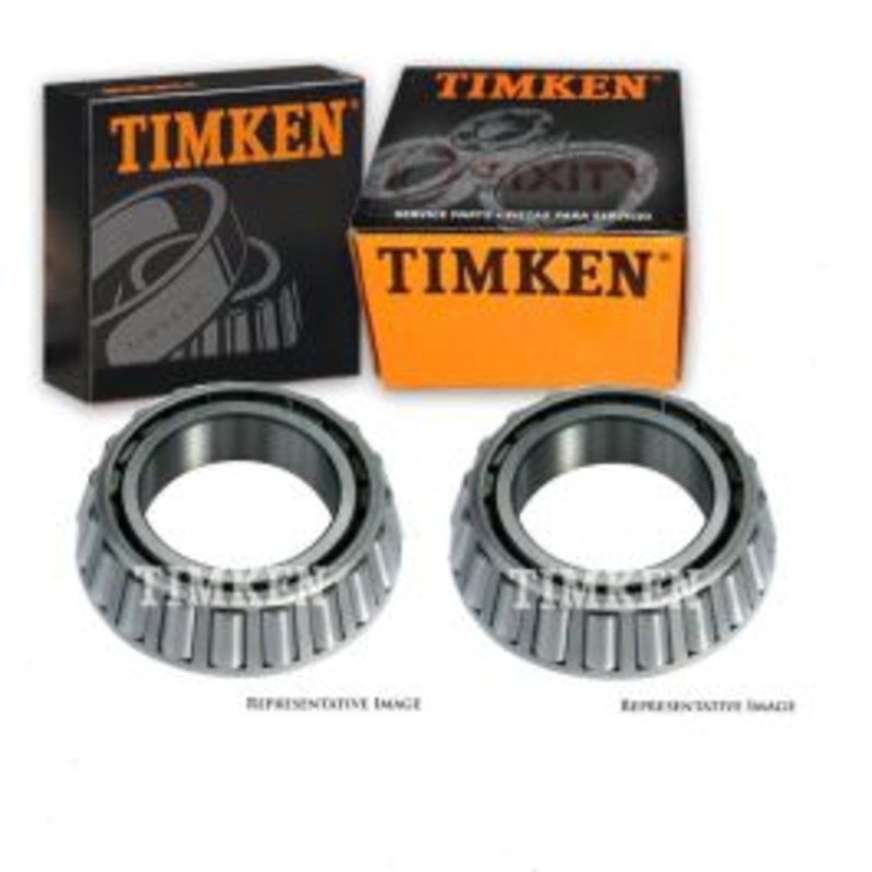 2 pc Timken 25572 Transmission Output Shaft Bearings