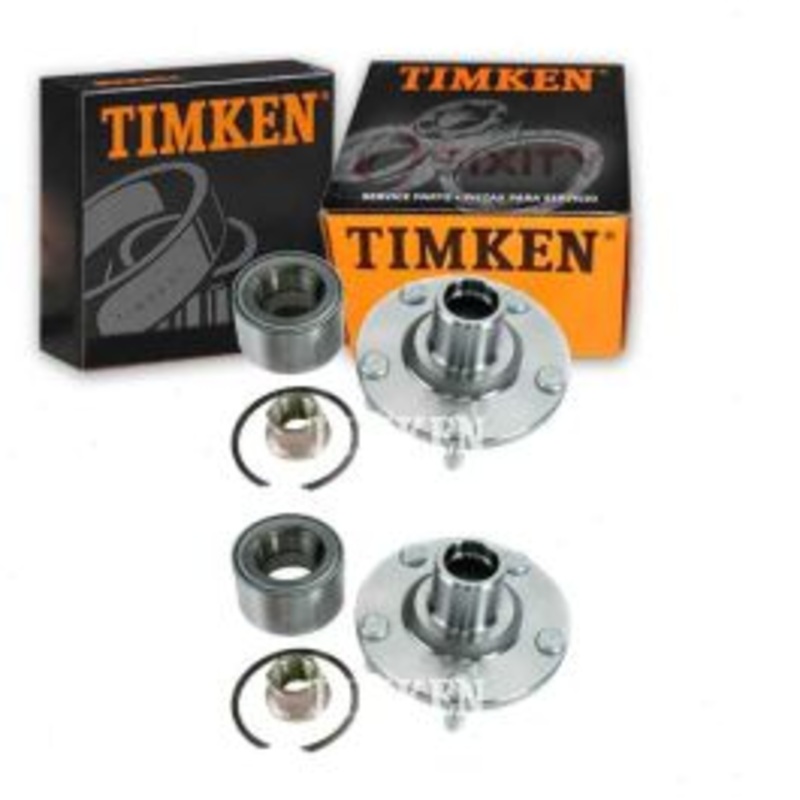 2 pc Timken Front Wheel Bearing Hub Assemblys for 2000-2001 Infiniti I30