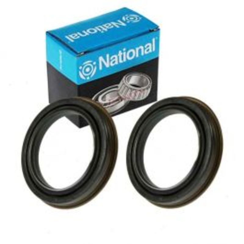 2 pc National Rear Inner Wheel Seals for 2001-2010 GMC Sierra 2500 HD