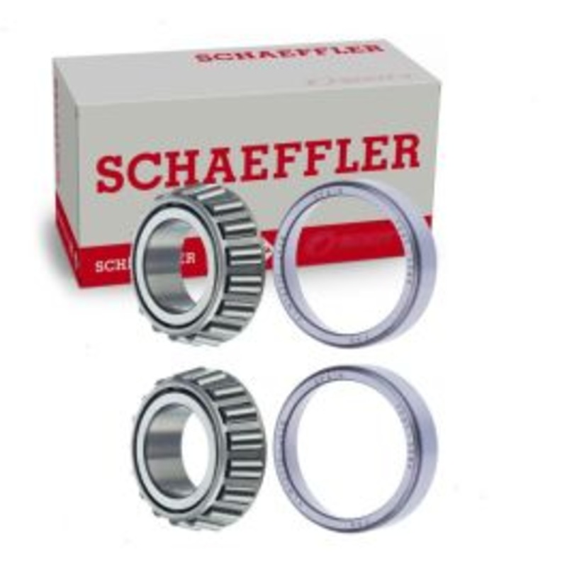 2 pc Schaeffler Front Outer Wheel Bearings for 2007 Mercedes-Benz C230 2.5L V6
