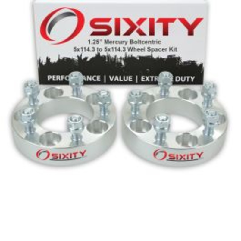 Sixity 2 pc 1.25" Thick Wheel Spacers - Mercury Grand Marquis - 5x114.3mm