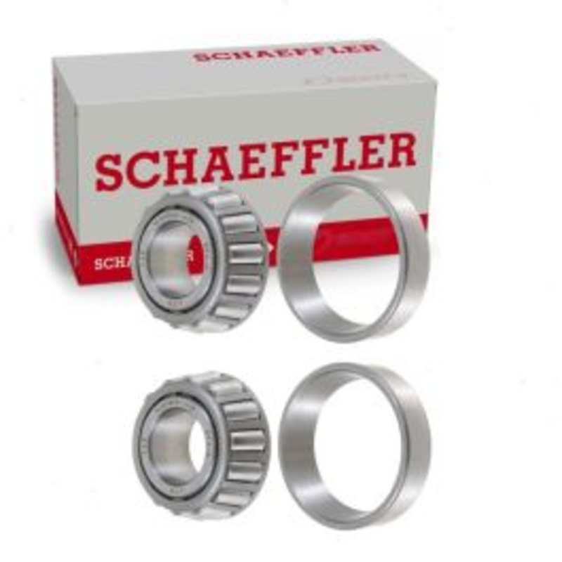 2 pc Schaeffler Front Outer Wheel Bearings for 1960 Ford Fairlane 3.7L 4.8L 5.8L L6 V8