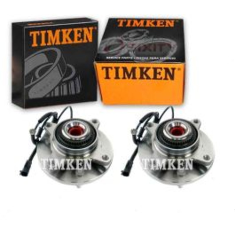 2 pc Timken Front Wheel Bearing Hub Assemblys for 2011-2014 Ford Expedition