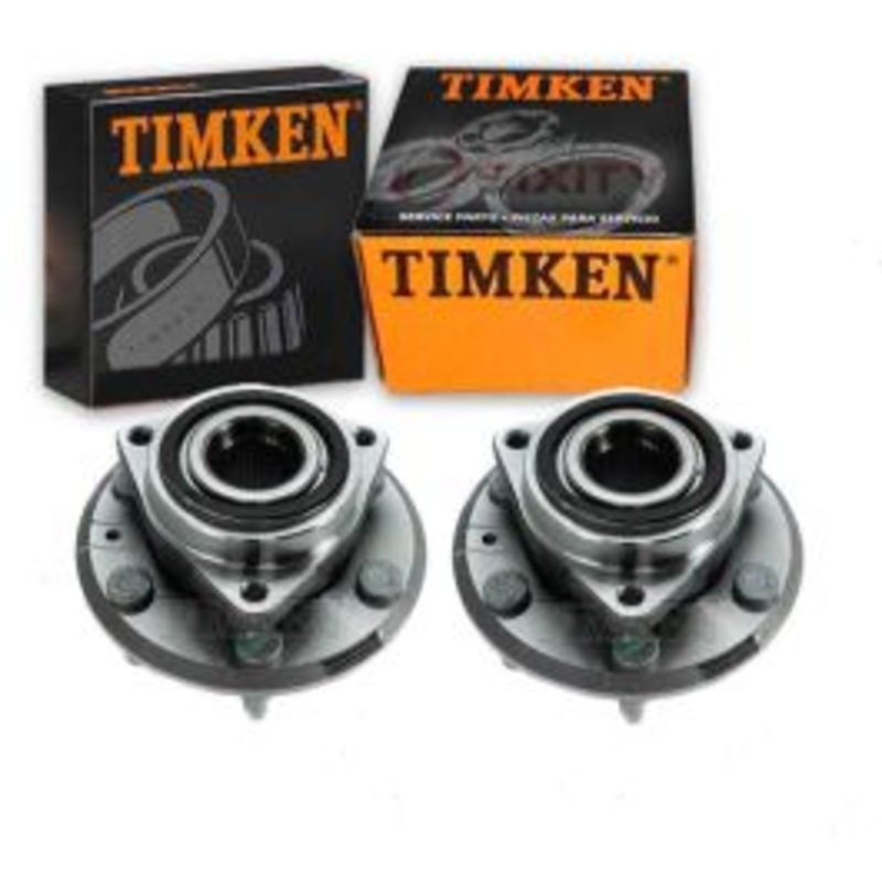 2 pc Timken Rear Wheel Bearing Hub Assemblys for 2007-2017 GMC Acadia