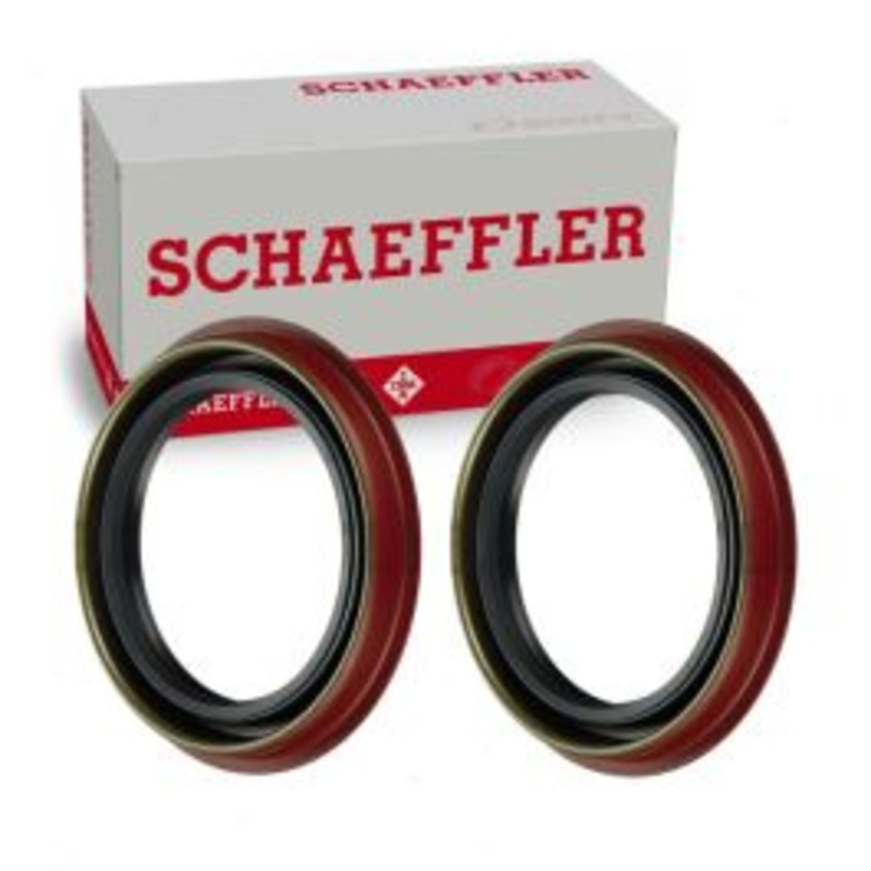 2 pc Schaeffler Rear Wheel Seals for 1974 Dodge B100 Van