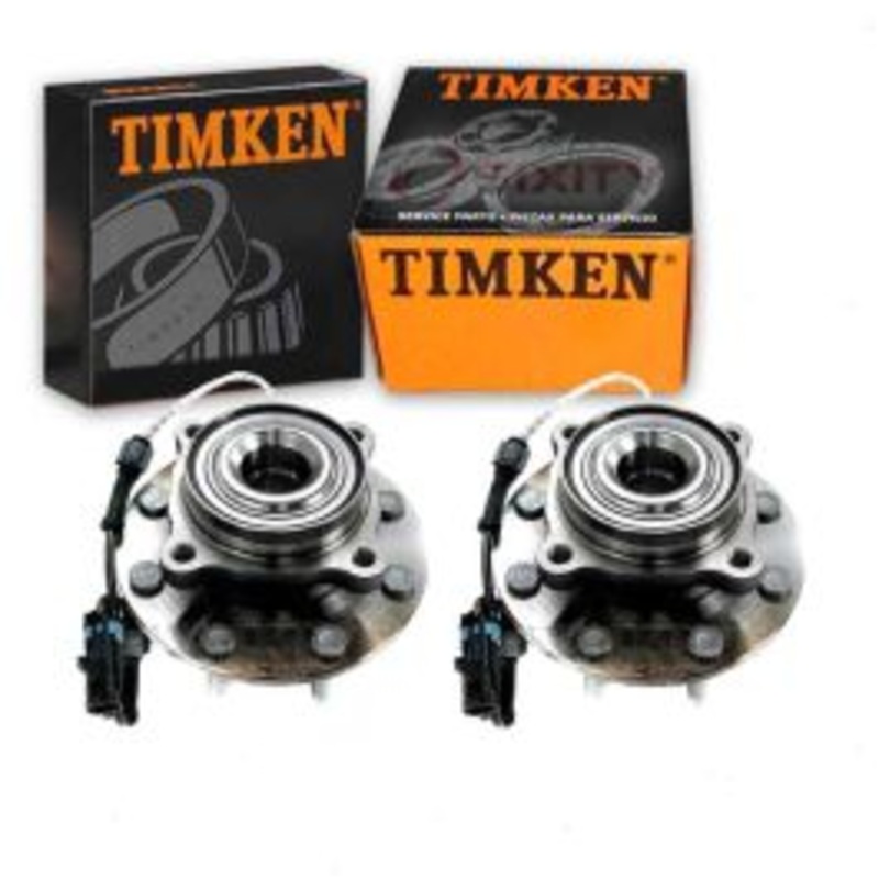 2 pc Timken Front Wheel Bearing Hub Assemblys for 2003-2007 Hummer H2
