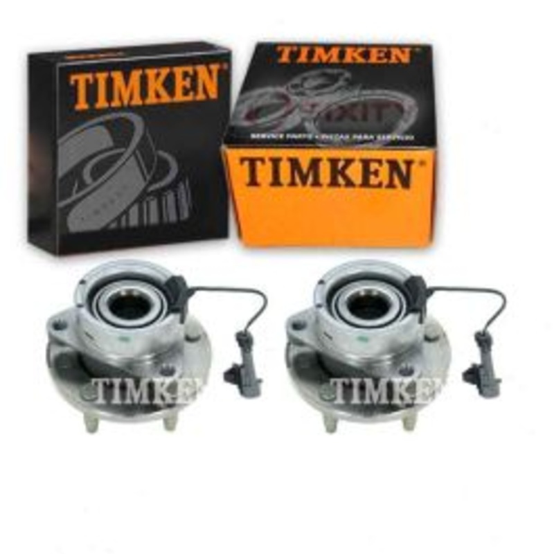 2 pc Timken Front Wheel Bearing Hub Assemblys for 2007-2009 Pontiac G5